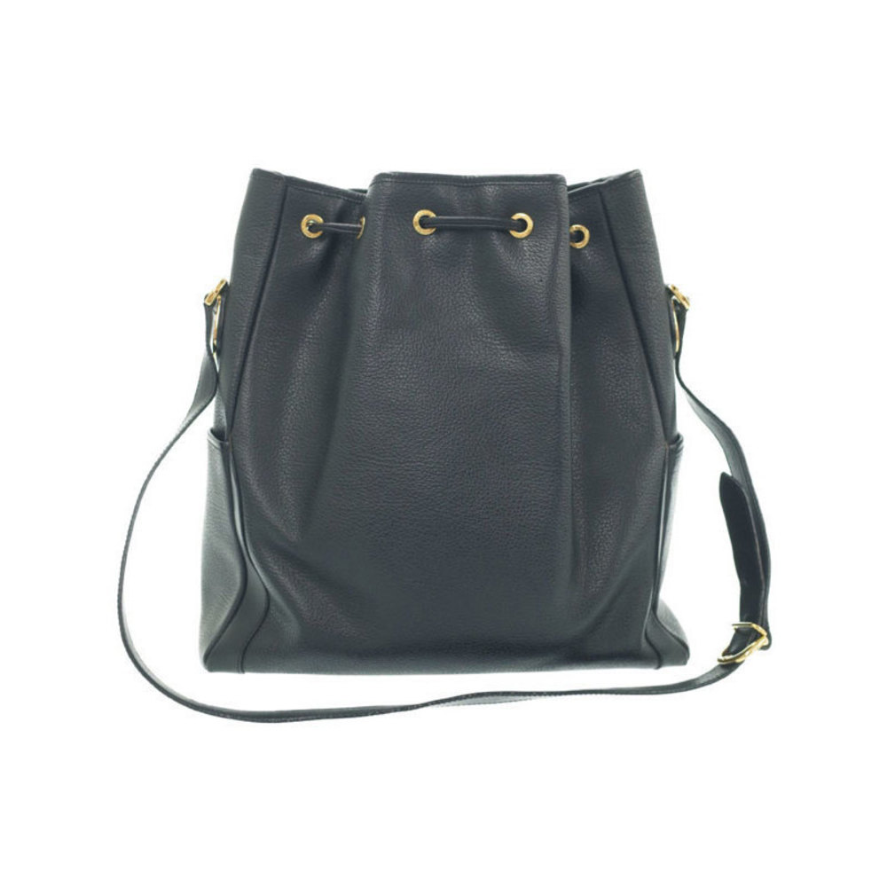 Gucci Shoulder Black Drawstring Bag - image 1